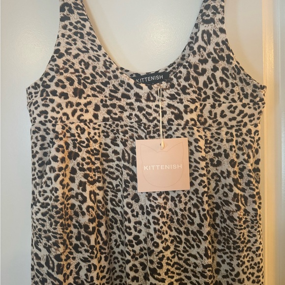 Kittenish Leopard Jumpsuit - Picture 3 of 7